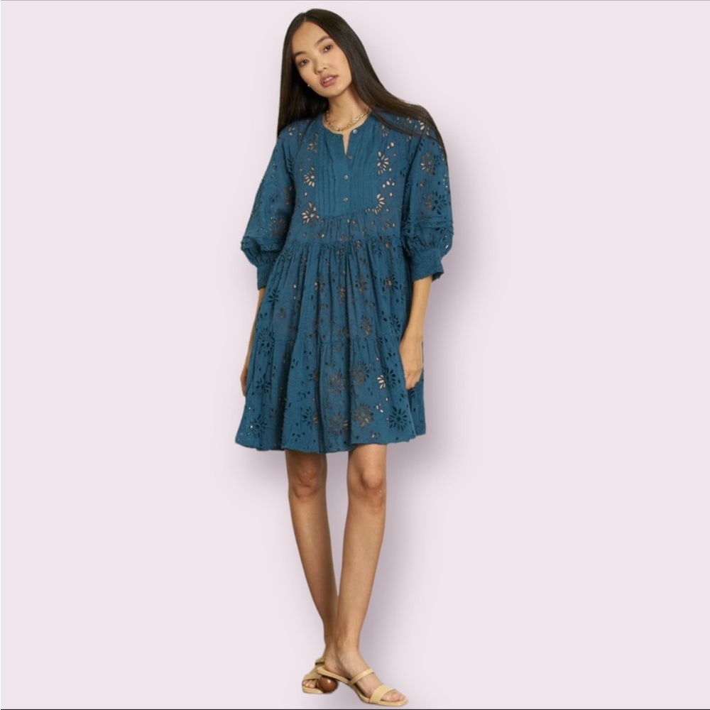 dRa X Anthropologie Yara Eyelet Dress